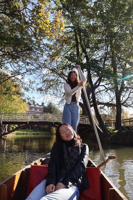 A Sunny Afternoon on the Cherwell - Miki Law