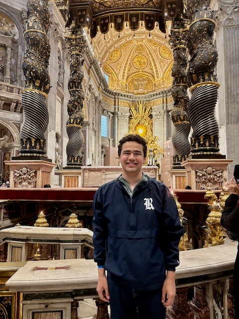Rice Owl in St. Peter's Basilica - Michael Gill